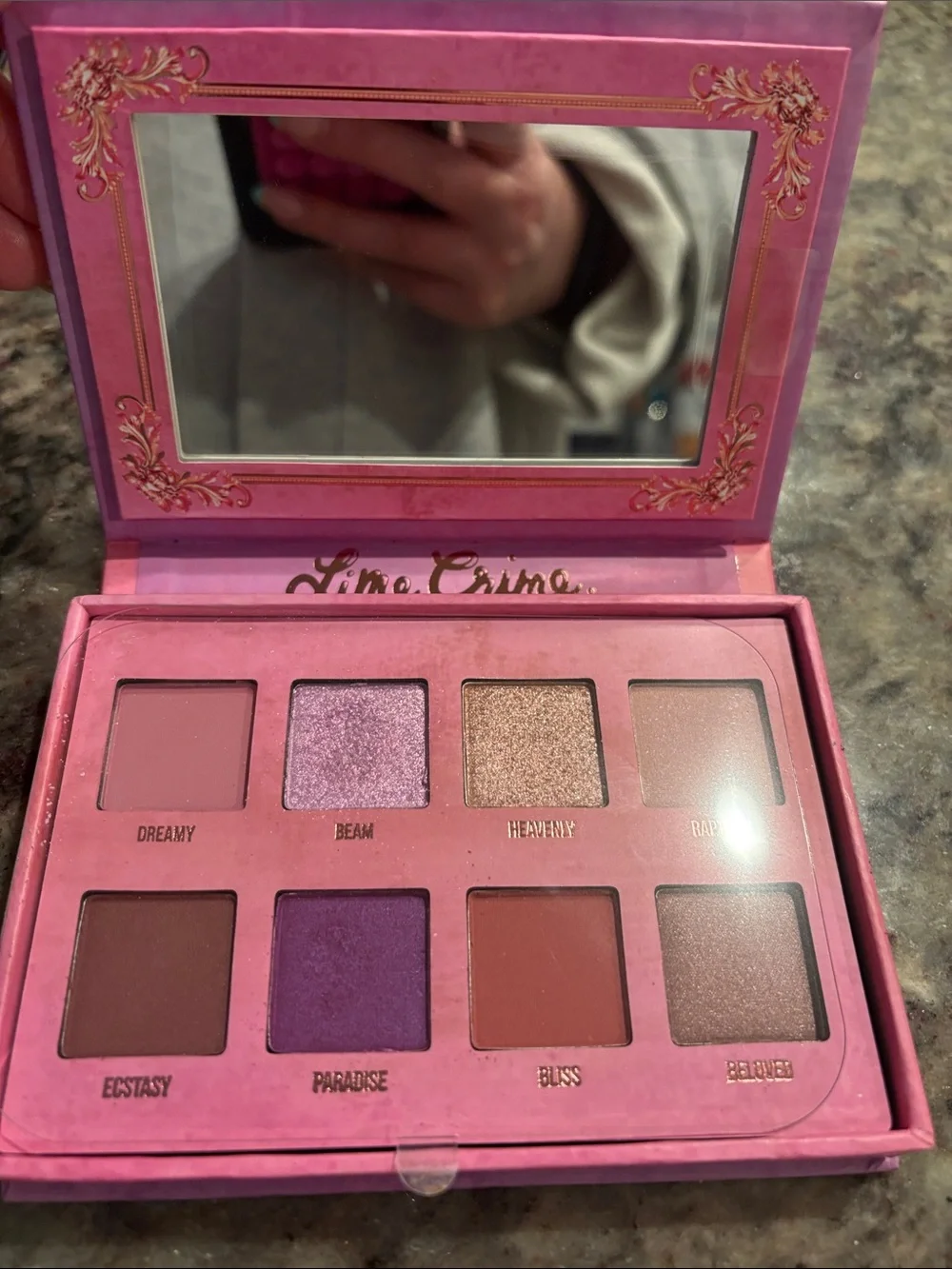 Lime Crime Venus III Pink and Rose Gold Eyeshadow Palette